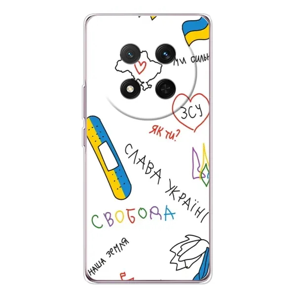 Чехол с принтом «Стикер» для Huawei Honor X9c Чехол с принтом «Стикер» для Huawei Honor X9c