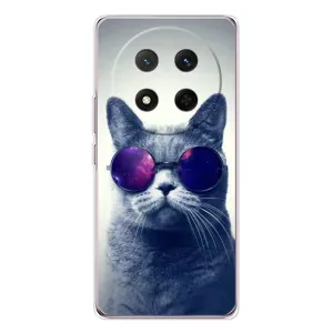 Чехол с принтом для Huawei Honor X9c (AlphaPrint) Модные коты (Стильный кот)