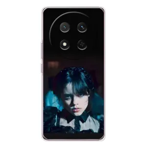 Чехлы Венсдей на Huawei Honor X9c Уэнсдей (AlphaPrint) (взгляд Уэнздей)