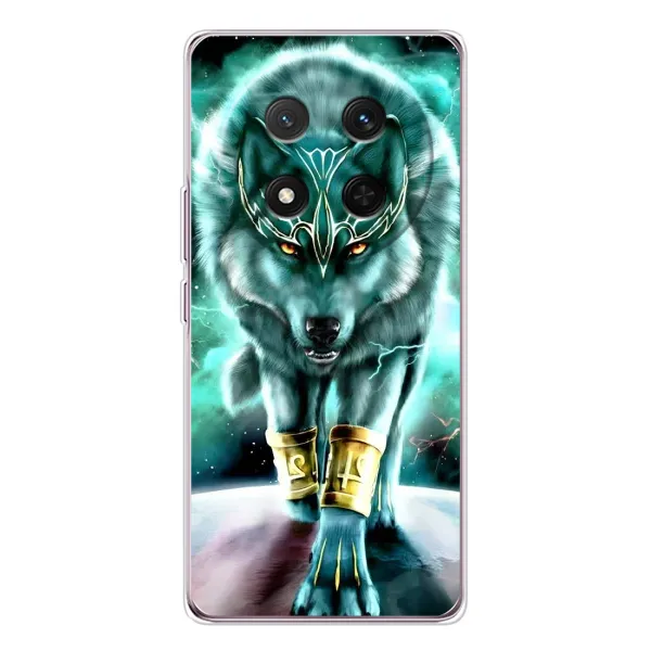 Чехол с принтом «Яркий волк» для Huawei Honor X9c