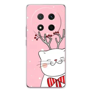 Новогодние Чехлы для Хонор X9с (VPrint) (Зимний кот)
