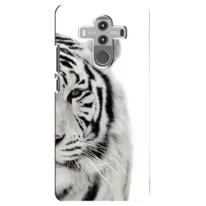 Чехлы с картинками животных Huawei Mate 10 Pro (Белый Тигр)