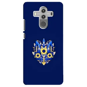 Чехлы для Huawei Mate 10 Pro  Укр. Символика (AlphaPrint) (Цветочный Герб)