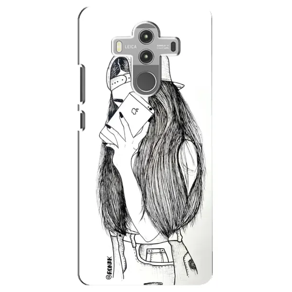 Чохол з принтом «Фото дівчини» для Huawei Mate 10 Pro