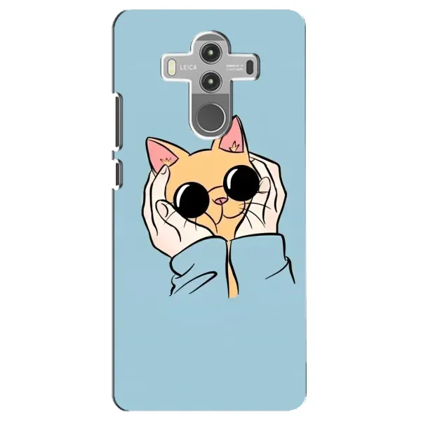 Чехол с принтом «Котик в очках» для Huawei Mate 10 Pro