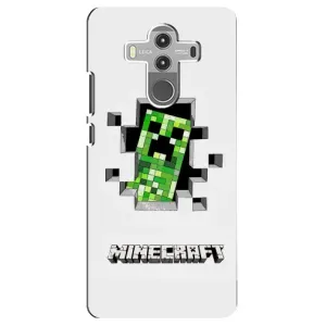 Чехол Майнкрафт на Huawei Mate 10 Pro (AlphaPrint) Minecraft (крипер Майнкрафт)