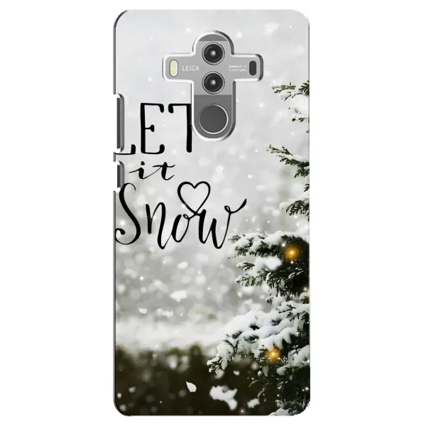 Чехол с принтом «Let it snow» для Huawei Mate 10 Pro Чехол с принтом «Let it snow» для Huawei Mate 10 Pro