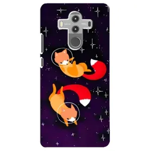 Чохли з картинкою Лисичка для Huawei Mate 10 Pro (VPrint) (Лисички космонавти)