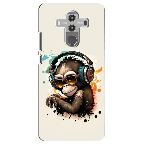 Чохол з принтом «Макака в навушниках» для Huawei Mate 10 Pro