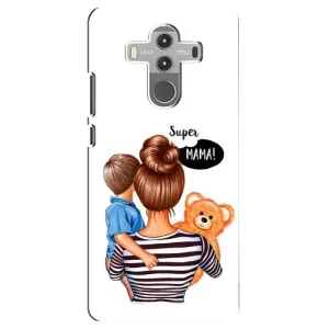 Чохол з друком для Huawei Mate 10 Pro - (Мама з дитинкою) (AlphaPrint) (Мама з синочком)