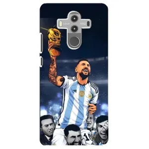 Чохли для Huawei Mate 10 Pro (Leo чемпіон) (AlphaPrint) (Мессі з кубком)