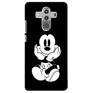 Эксклюзивный чехол для Huawei Mate 10 Pro (AlphaPrint - Мультяшные) (Микки на черном)