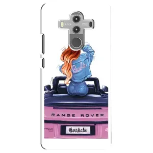 Чехол с печатью для Huawei Mate 10 Pro - (Мода) (AlphaPrint) (На машине)
