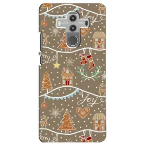 Новогодние, Праздничные Чехлы для Huawei Mate 10 Pro - 2024 год (Новогодние пряники)