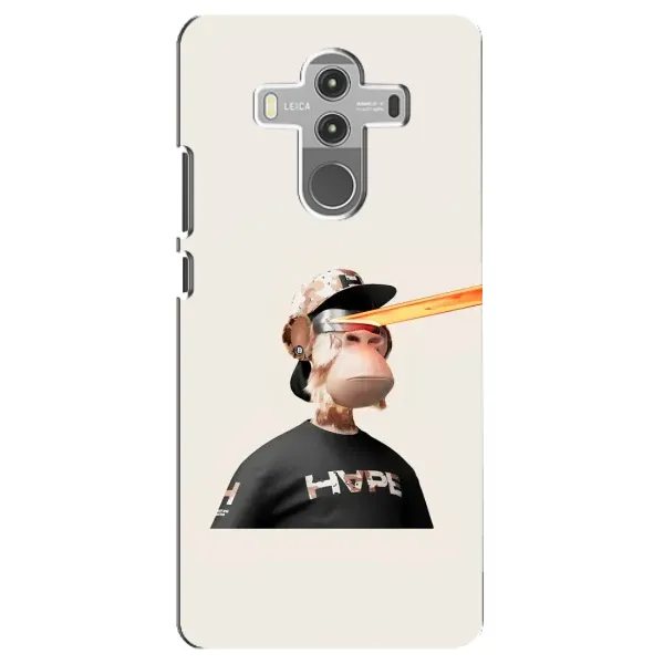 Чехол с принтом «обезьяна NFT в очках» для Huawei Mate 10 Pro