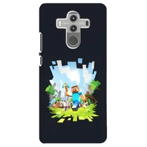 Чехол Майнкрафт на Huawei Mate 10 Pro (AlphaPrint) Minecraft (персонажи Minecraft)