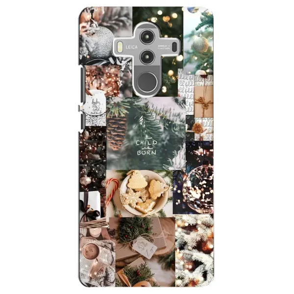Чехол с принтом «Рождественский коллаж» для Huawei Mate 10 Pro