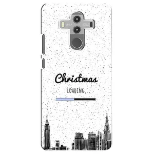 Рождественские, Праздничные Чехлы для Хуавей Мейт 10 Про (Рождество загружается)
