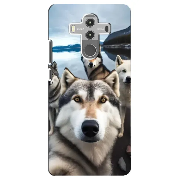 Чехол с принтом «Селфи ХАски» для Huawei Mate 10 Pro Чехол с принтом «Селфи ХАски» для Huawei Mate 10 Pro