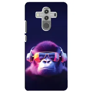 Чехол с Обезьянами Huawei Mate 10 Pro - (AlphaPrint) (Стильная обезьяна)