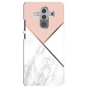 Мраморный чехол на Huawei Mate 10 Pro (VPrint) (Тройной мрамор)