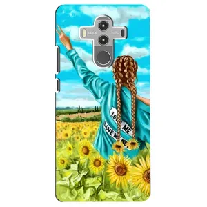Чехол для Патриота Украины Huawei Mate 10 Pro - (AlphaPrint) (Украиночка)