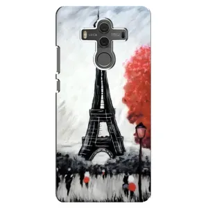 Чехол Эйфелева Башня для Huawei Mate 10 - (AlphaPrint) (Башня в Париже)