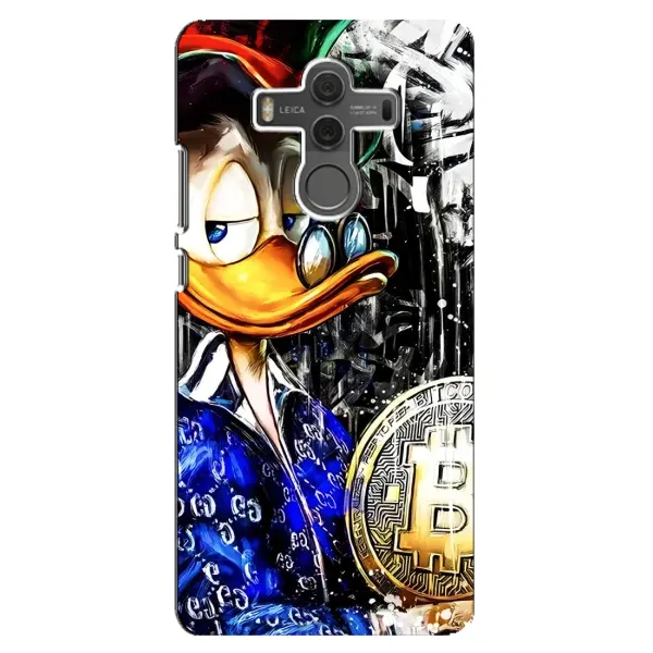 Чехол с принтом «Биткойн Скрудж» для Huawei Mate 10