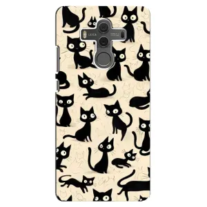 Чехол с рисунком кот на Huawei Mate 10