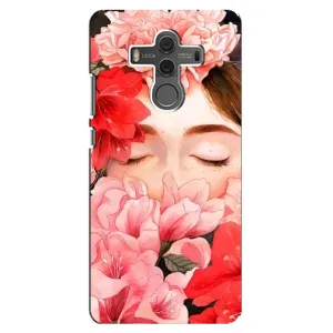 Чехлы (ART) Цветы на Huawei Mate 10 (VPrint) (Глаза в цветах)