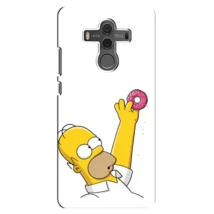 Чjхол з Сімпсонами для Huawei Mate 10 (VPrint) (Гомер з пончиком)