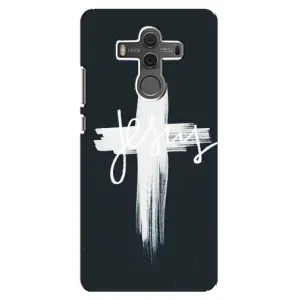 Чехол для Huawei Mate 10 (AlphaPrint) - (Христианские) (Иисус)