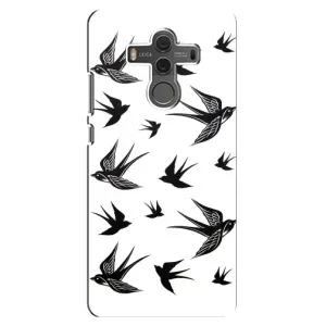 Чохол з пташками на Huawei Mate 10 (VPrint) (Ластівки)