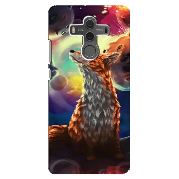 Чехол с принтом «Лисица в космосе» для Huawei Mate 10