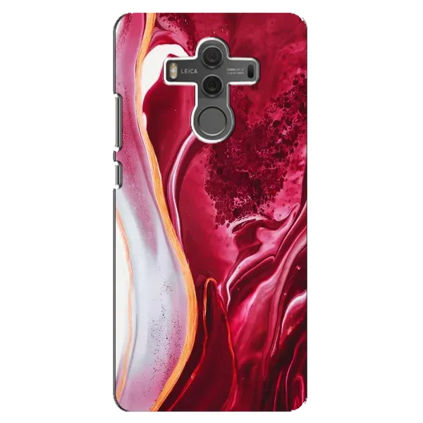 Чохол з принтом «Мрамор червоний» для Huawei Mate 10