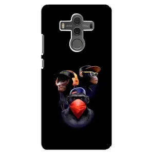 Чохол з Мавпами Huawei Mate 10 - (AlphaPrint) (Три мавпи)