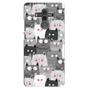 Чохли з Котиками для Huawei Mate 10 (VPrint) (Мальовані котики)