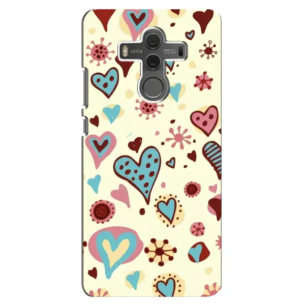 Чохол з принтом «Сердечки» для Huawei Mate 10 Чохол з принтом «Сердечки» для Huawei Mate 10