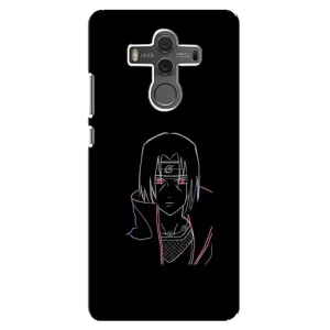 Чохли на тему: Ітачи Учіха для Huawei Mate 10 (AlphaPrint) (силует Ітачі)