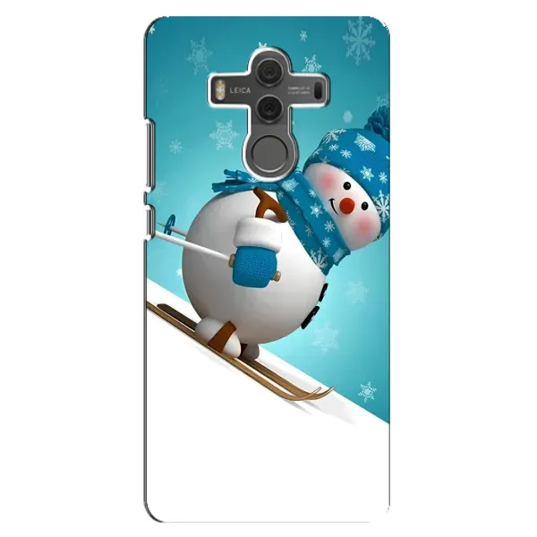 Чехол с принтом «Снеговик на лыжах» для Huawei Mate 10 Чехол с принтом «Снеговик на лыжах» для Huawei Mate 10