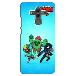 Чехлы Brawl Stars для Huawei Mate 10 (AlphaPrint) (Трио героев)