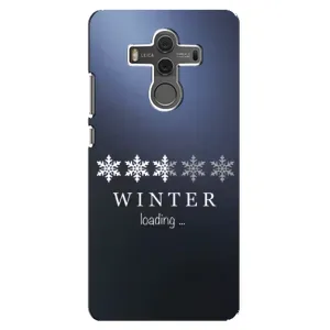 Зимні Чохли для Хуавей Мейт 10 - прозорий фон (Winter loading)