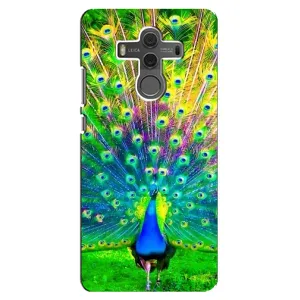 Чохол з пташками на Huawei Mate 10 (VPrint) (Яскравий Павлин)