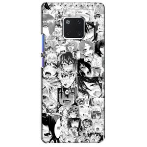 Чехлы Персонажи Аниме Наруто для Huawei Mate 20 Pro, LYa-l09, LYA-L29 (AlphaPrint) (Ahegao manga)