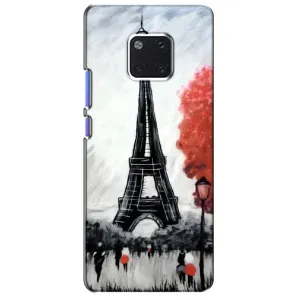 Чехол Эйфелева Башня для Huawei Mate 20 Pro, LYa-l09, LYA-L29 - (AlphaPrint) (Башня в Париже)