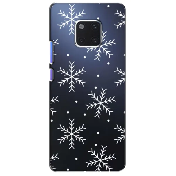Чехол с принтом «Белые снежинки» для Huawei Mate 20 Pro (LYA-L09, LYA-L29)