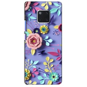 Чехлы с Цветами для Huawei Mate 20 Pro, LYa-l09, LYA-L29 (VPrint) (Цветочный дизайн)