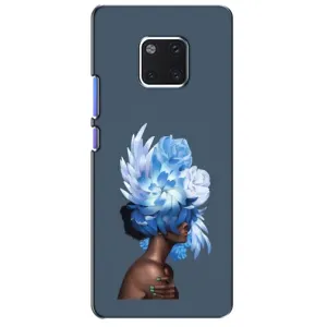 Чехлы (ART) Цветы на Huawei Mate 20 Pro, LYa-l09, LYA-L29 (VPrint) (Цветы на голове)