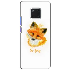Чехлы с картинкой Лисички для Huawei Mate 20 Pro, LYa-l09, LYA-L29 (VPrint) (Девочка Лиса)