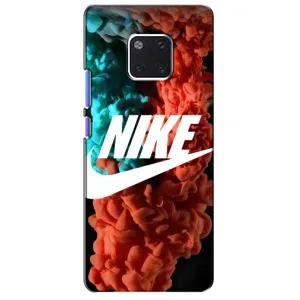 Чехол для Huawei Mate 20 Pro, LYa-l09, LYA-L29 - с принтом Найк (AlphaPrint) (Дымчатый найк)